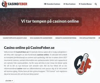 Casinofeber.se Screenshot