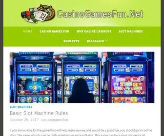 Casinogamesfun.net Screenshot