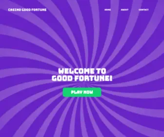 Casinogoodfortune.com(Good Fortune) Screenshot