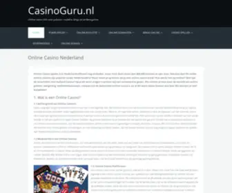 Casinoguru.nl(CasinoGuru) Screenshot