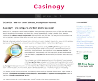 Casinogy.com Screenshot