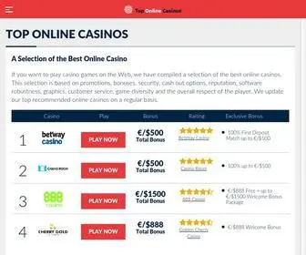 Casinointorus.com Screenshot