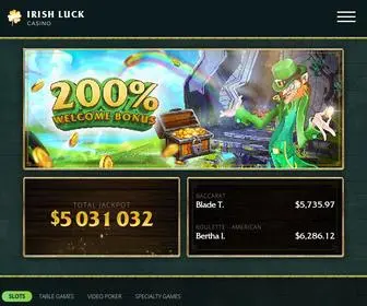 Casinoirishlucknew.com Screenshot