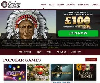 Casinokings.com Screenshot