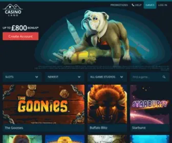 Casinoland.com Screenshot