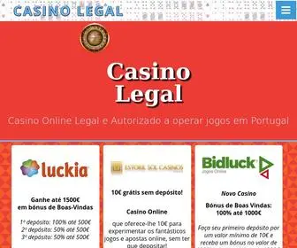 Casinolegal.pt Screenshot