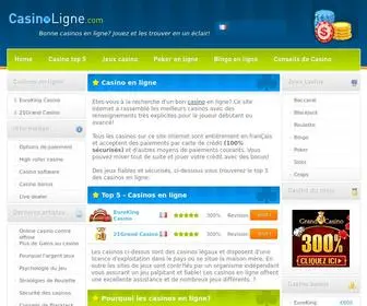 Casinoligne.com(Casinoligne) Screenshot
