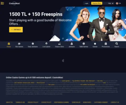 Casinomaxi326.com(Casinomaxi 326) Screenshot