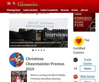Casinomeister.com Screenshot