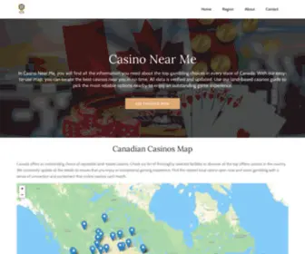 Casinonearme-CA.com Screenshot