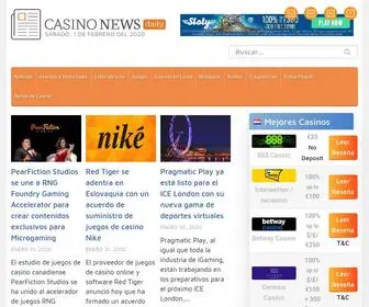 Casinonewsdaily.es Screenshot
