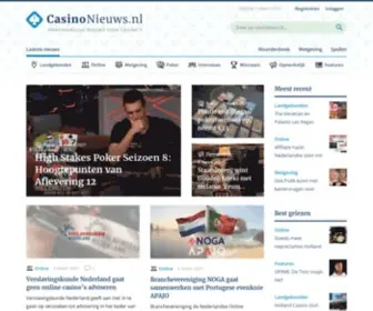 Casinonieuws.nl Screenshot