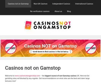 Casinonotongamstop.com Screenshot