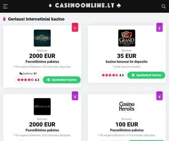 Casinoonline.lt Screenshot