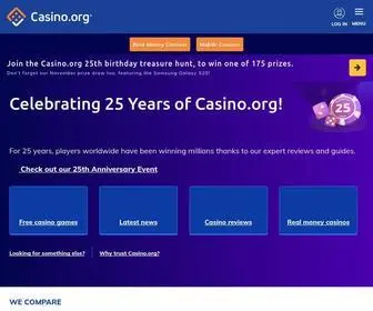 Casino.org Screenshot