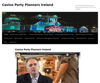 Casinopartyplannersireland.com(Nights) Screenshot