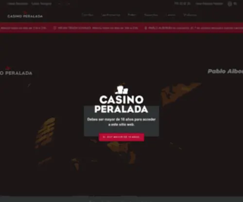 Casinoperalada.com Screenshot