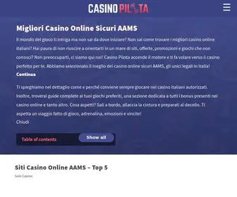 Casinopilota.it Screenshot