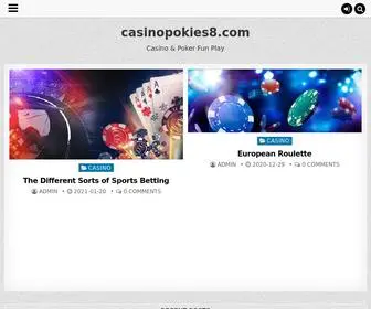 Casinopokies8.com Screenshot