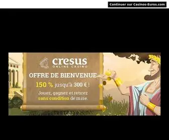 Casinos-Euros.com Screenshot