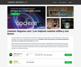 Casinos-Seguros.com Screenshot
