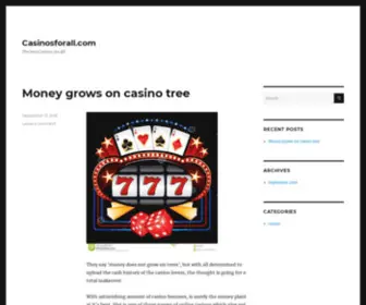 Casinosforall.com(Casinosforall) Screenshot