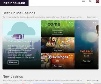Casinoshark.com Screenshot