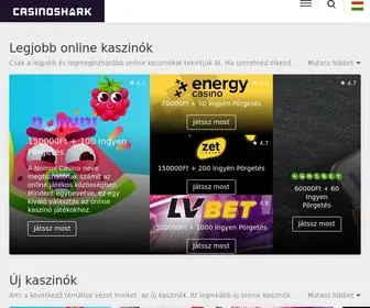 Casinoshark.hu Screenshot