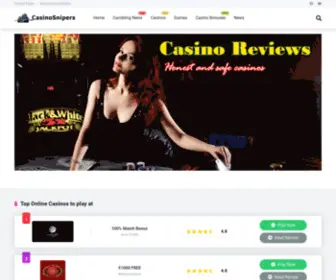 Casinosnipers.com Screenshot