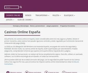 Casinosonlineespana.org Screenshot