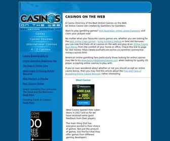 Casinosontheweb.net Screenshot