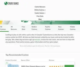 Casinosource.ca Screenshot