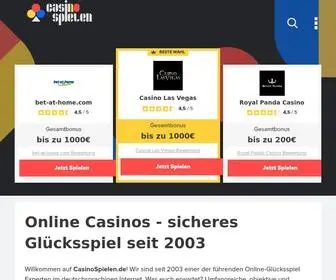 Casinospielen.de Screenshot