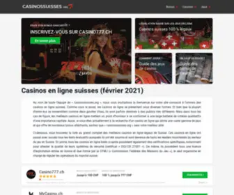 Casinossuisses.org Screenshot