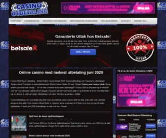 Casinoutbetaling.com Screenshot