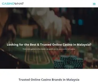 Casinowhat.com Screenshot