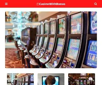 Casinowithbonus.com Screenshot