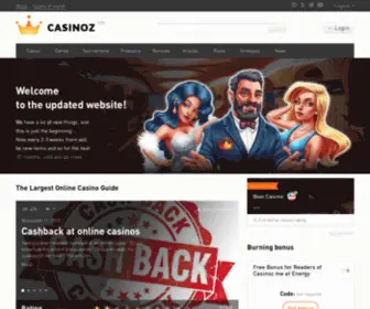 Casinoz.club Screenshot