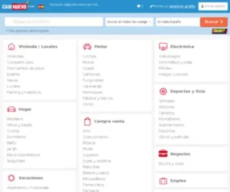 Casinuevo.net(Anuncios de Segunda Mano gratis en España) Screenshot