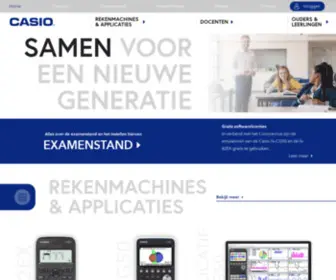 Casio-Educatie.nl(Casio Educatie) Screenshot