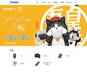 Casio.com.cn Screenshot