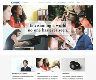 Casio.info(World) Screenshot