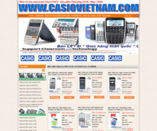 Casiovietnam.com(Casiovietnam) Screenshot