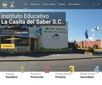 Casitaiedis.edu.mx(Guardería) Screenshot