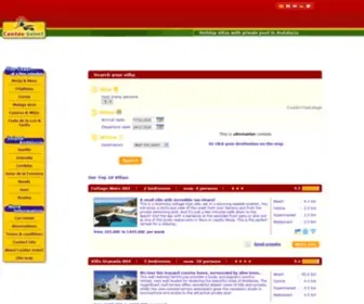 Casitas-Select.com(Holiday villas Andalucia by Casitas Select) Screenshot