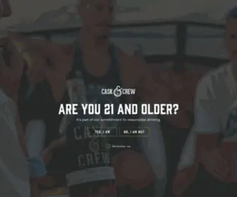 Caskandcrew.com(Cask & Crew) Screenshot