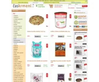 Caskrmeni.cz(ČASKRMENÍ.CZ) Screenshot