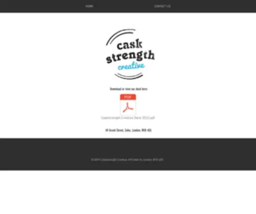 Caskstrength.net(Caskstrengthcreative) Screenshot