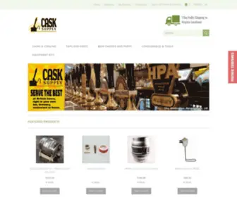 Casksupply.com(Cask Supply) Screenshot