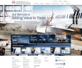 Casl.com.hk(China Aircraft Services Limited) Screenshot